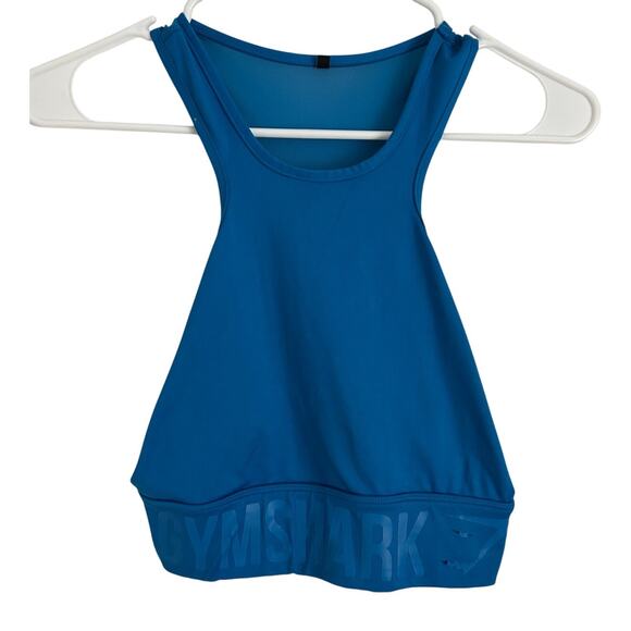 Gymshark Other - Gymshark Enhanced Cutout Blue Sports Bra - Size Small